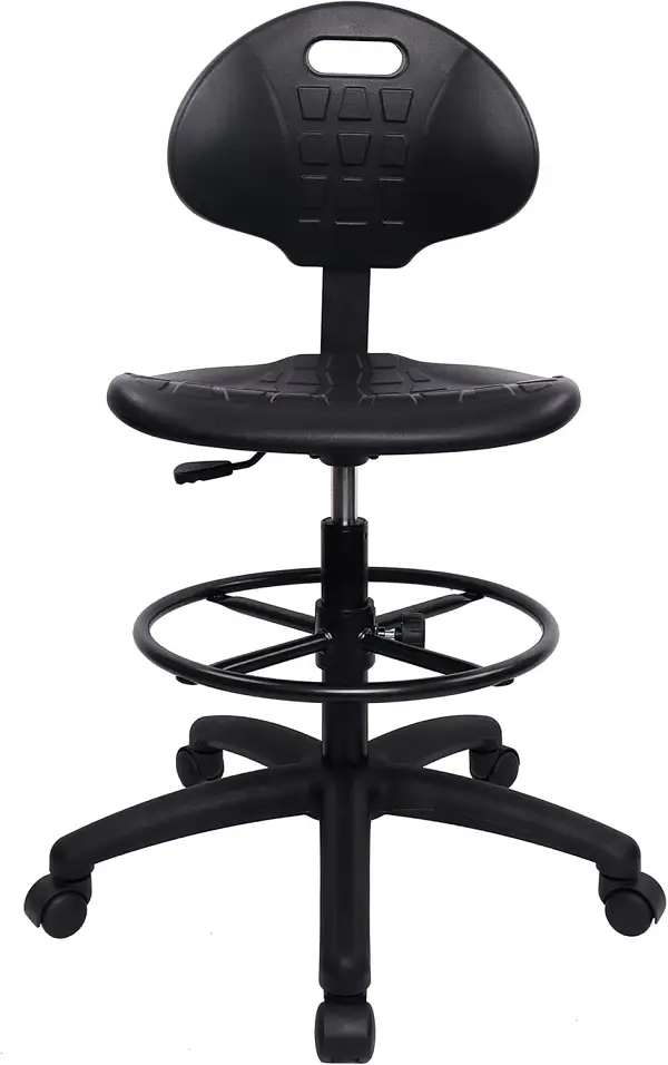 Lab Stool with Foot Ring